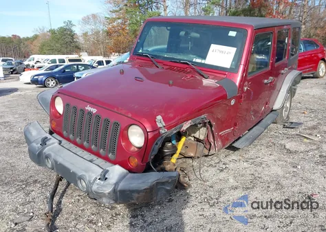 2011 Jeep Wrangler Unlimited Rubicon из США, поврежденный, VIN 1J4BA6H1XBL573750
